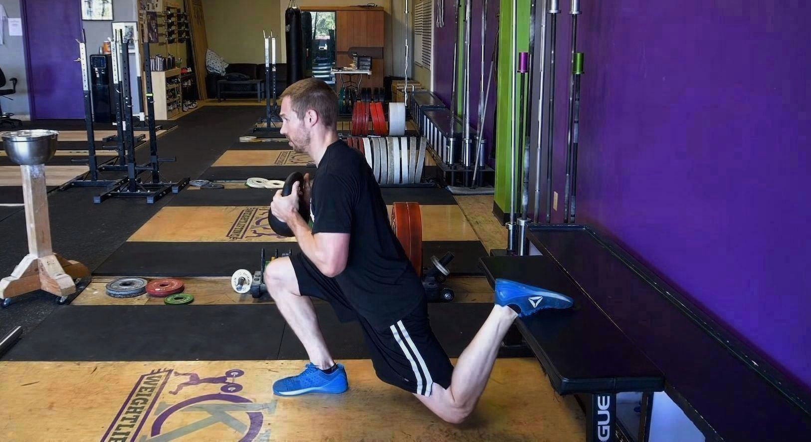 Bulgarian split squat - fitguide.blog